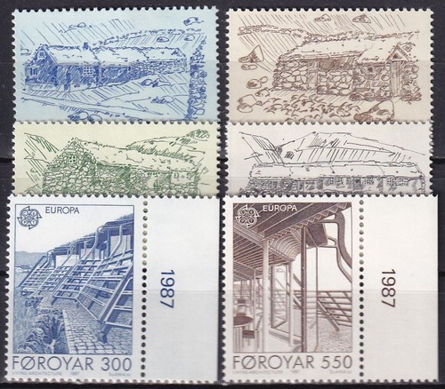 Färöer postfrisches lot - lot, aus
