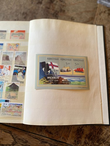 Album mit postfrischen - album,