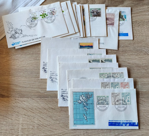 Färöer fdc sammlung - fdc-sammlung, ab