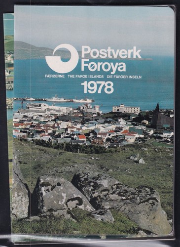 Färöer jahresmappen - färöer,