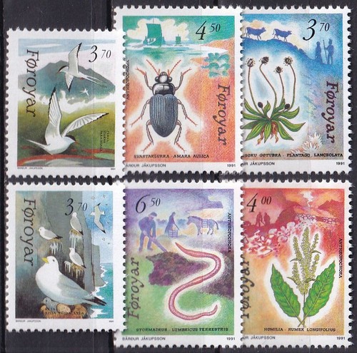 Färöer postfrisches lot aus - färöer,