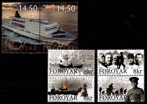 Dänemark färöer 802 803 - färöer, 802-803