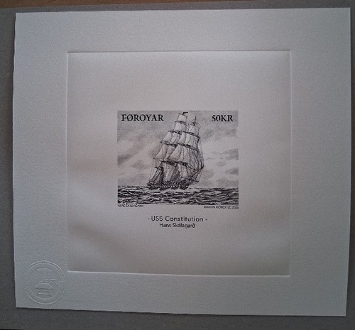 Färöer artist proof - artist`s,