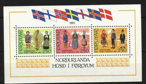 Färöer block postfrisch - färöer,