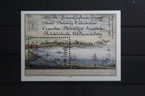 Färöer inseln block mit - block, 3