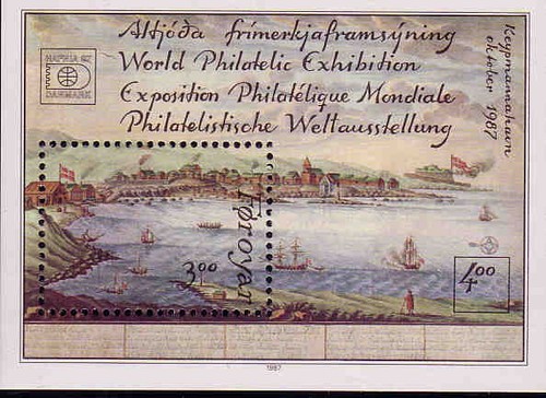 Färöer block postfrisch - färöer, 3