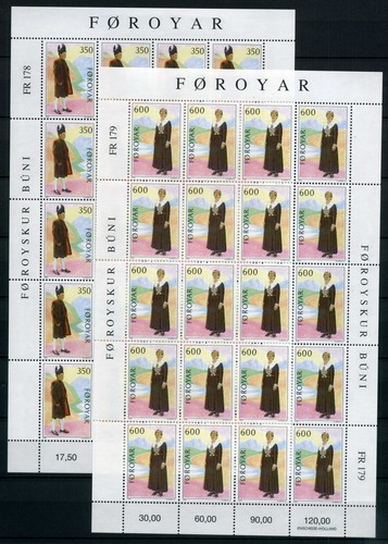 Färöer kleinbögen 182 - färöer,