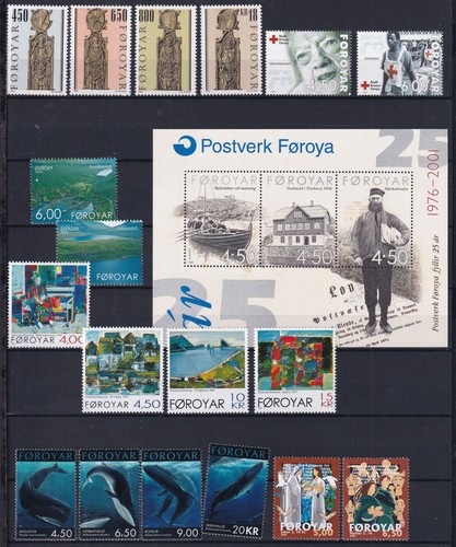 Färöer 387 413 postfrisch - 387-413,