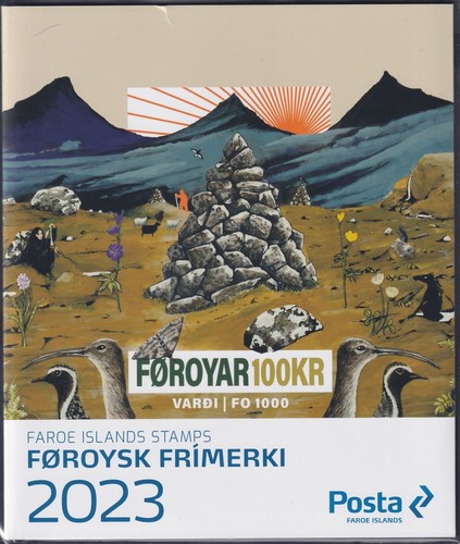Färöer jahresmappe 2023 - färöer,