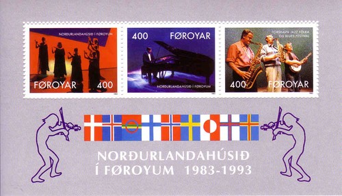 Färöer block postfrisch - färöer, 6