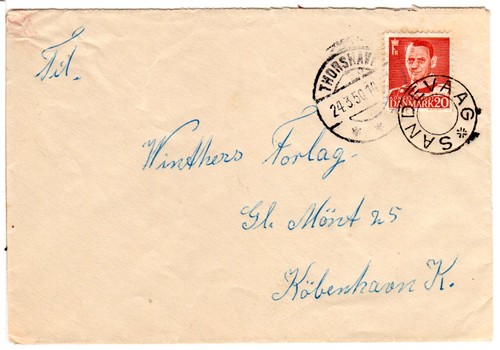 Faeröer 1950 sternstempel - 1950,,