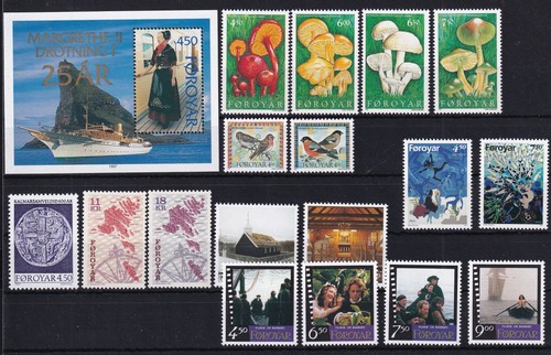 Färöer 310 327 postfrisch - färöer, 310-327