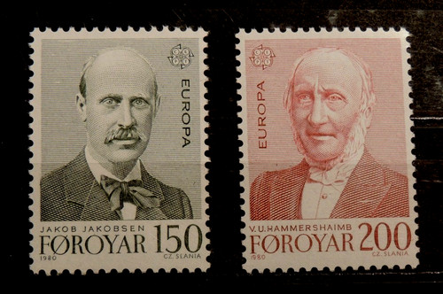 Färöer inseln 1980 dänemark - färöer,