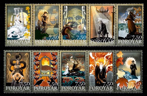 Dänemark färöer 501 510 - färöer, 501-510