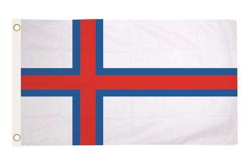Fahne flagge faröer - faroer, 90