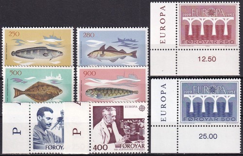 Färöer postfrisches lot - färöer,