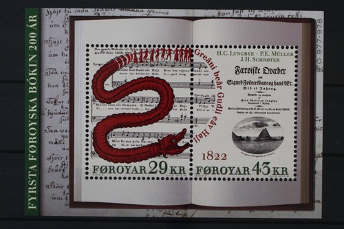Färöer minr block 64 - färöer,,