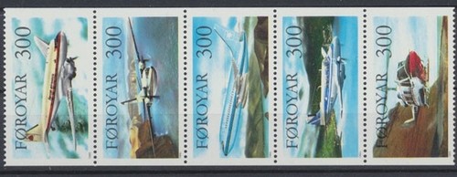 Färöer minr 125 129 - färöer,, h