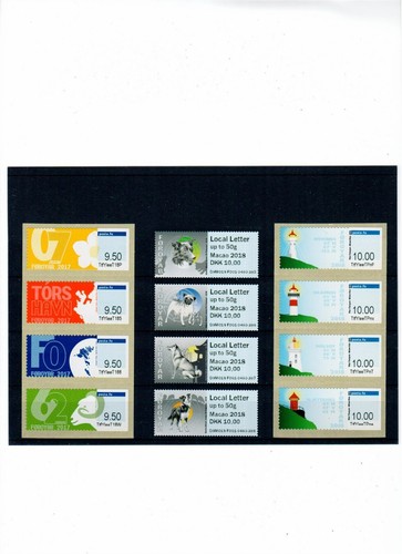 Faroer briefmarkensatz - faroer,