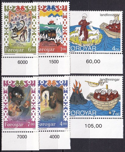 Färöer postfrisches lot aus - lot,