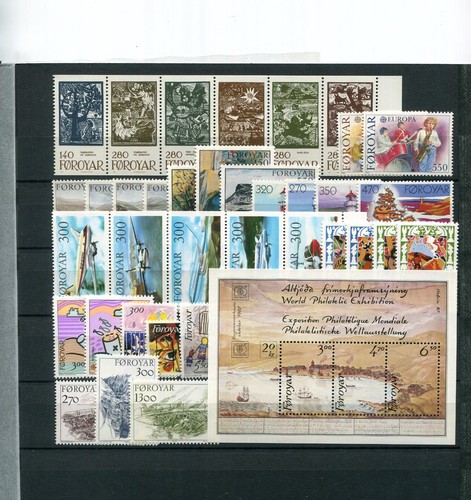 Färöer jahrgang 1975 - färöer,, 1975/1986