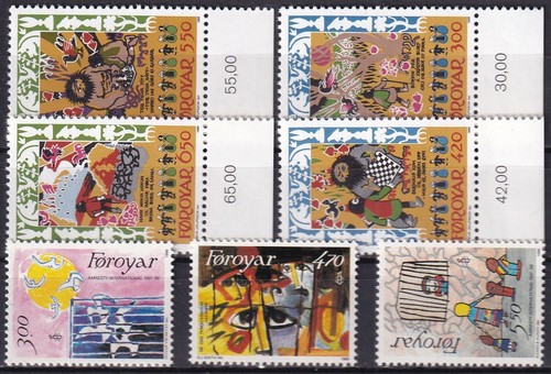 Färöer postfrisches lot aus - färöer,